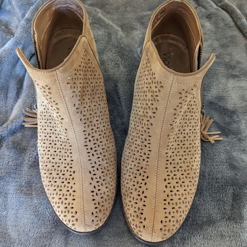 Vionic Suede Booties